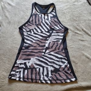 Alala Print Racerback Active Tank Top S